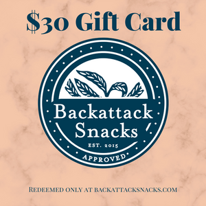 Gift Cards - Backattack Snacks 