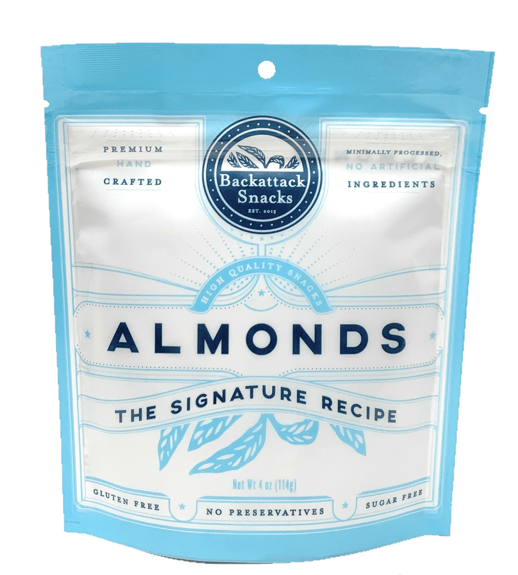 The Signature Recipe Almonds - Backattack Snacks 