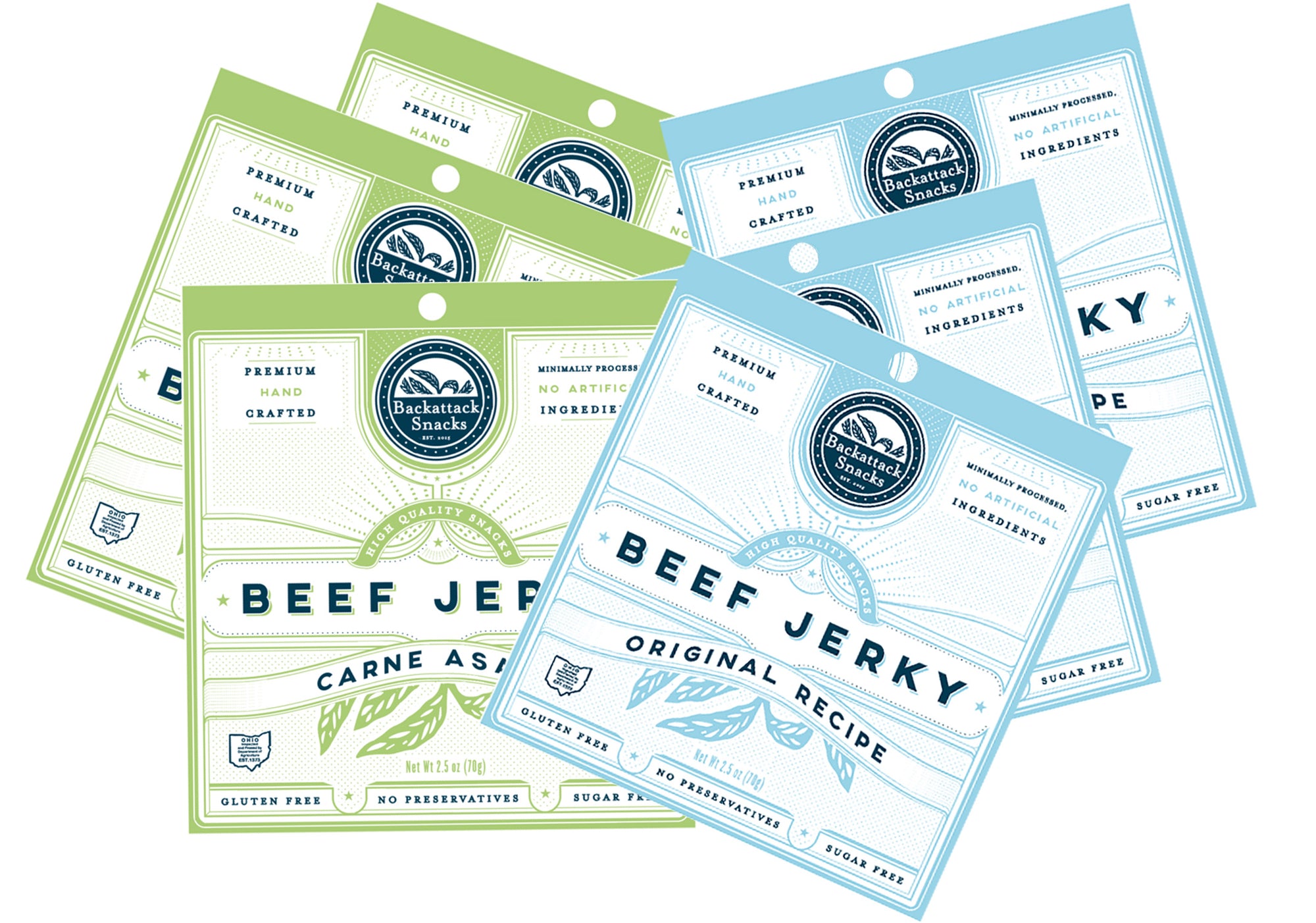 Beef Jerky Bundle - Backattack Snacks 