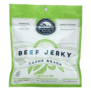Carne Asada Beef Jerky - Backattack Snacks 